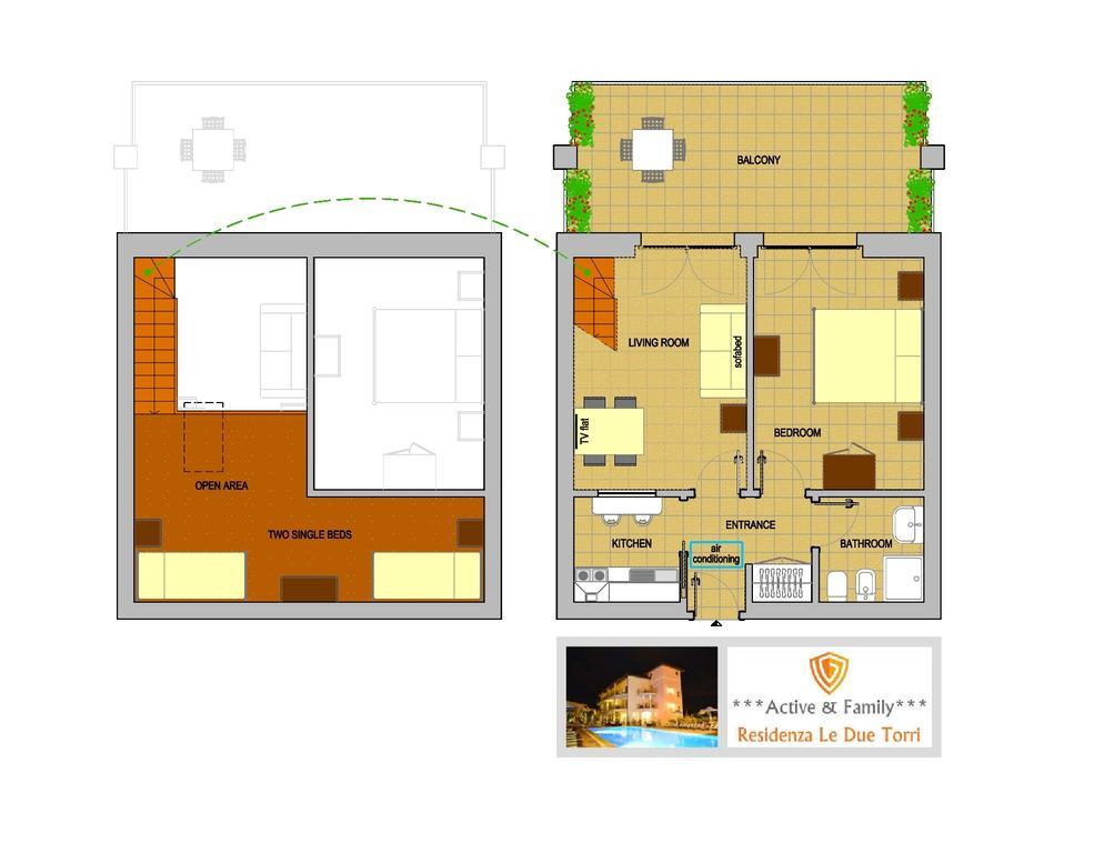 Residenza Le Due Torri 3*